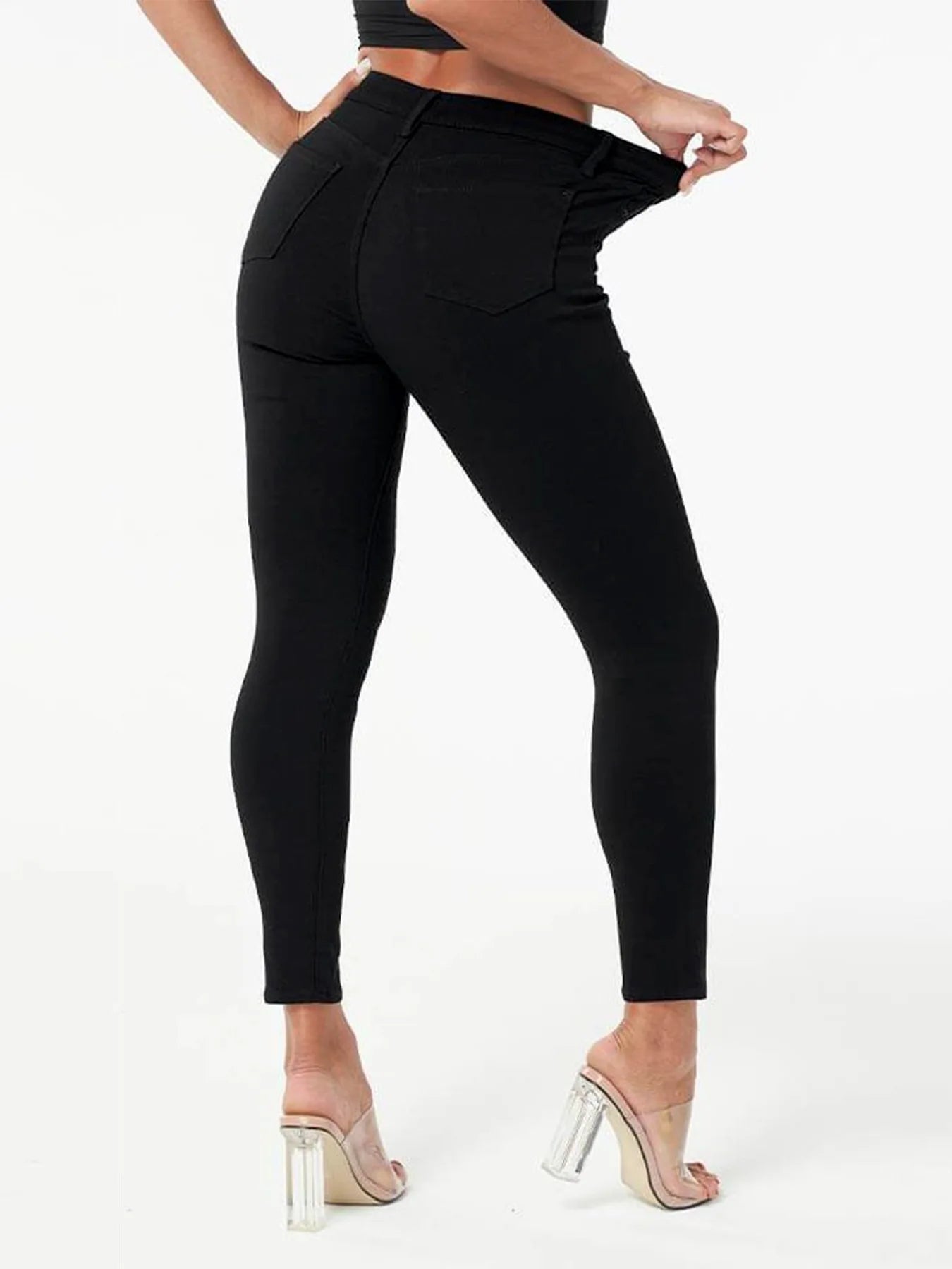 High Waist Skinny Jeans – Figurbetonte Damenjeans